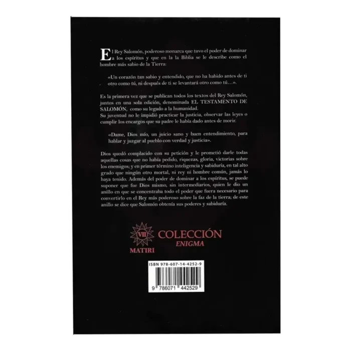 El Testamento de Salomón | Textos Sagrados y Demonología | Editorial EMU - Image 7