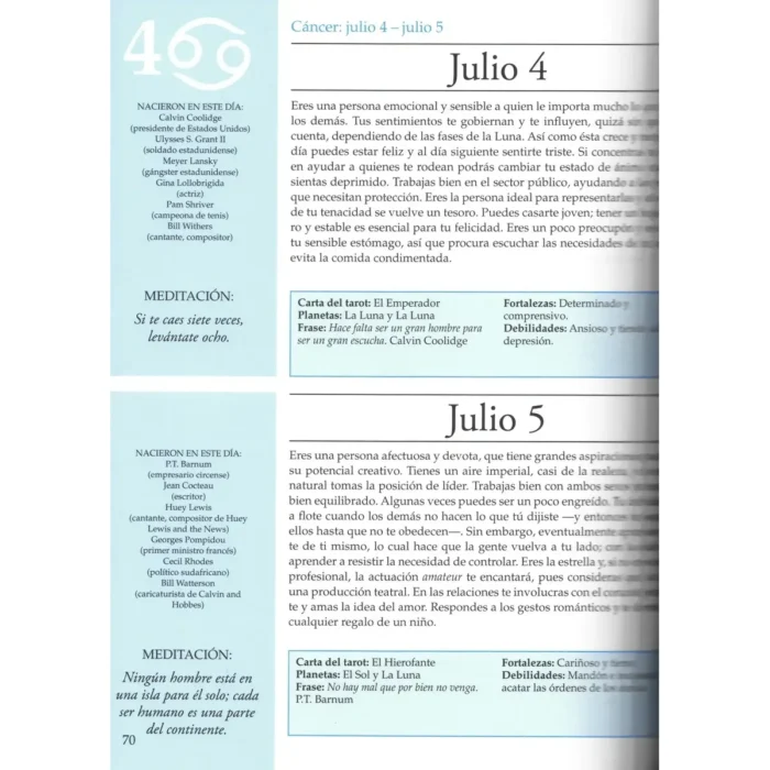 El Oráculo de tu Cumpleaños | Sabiduría de la Fecha Natal | Grupo Editorial Tomo - Image 6