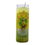 Veladora de Gel Santa Muerte Fortuna | Prosperidad y Dinero