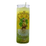 Veladora de Gel Santa Muerte Fortuna | Prosperidad y Dinero