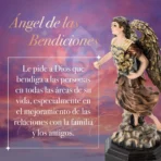 Arcángel Barachiel | Fortuna y Bendición | Figura Acabado Metálico - Image 4