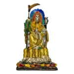 Santa Muerte Suprema Azteca Dorada | Riqueza y Éxito | Curada