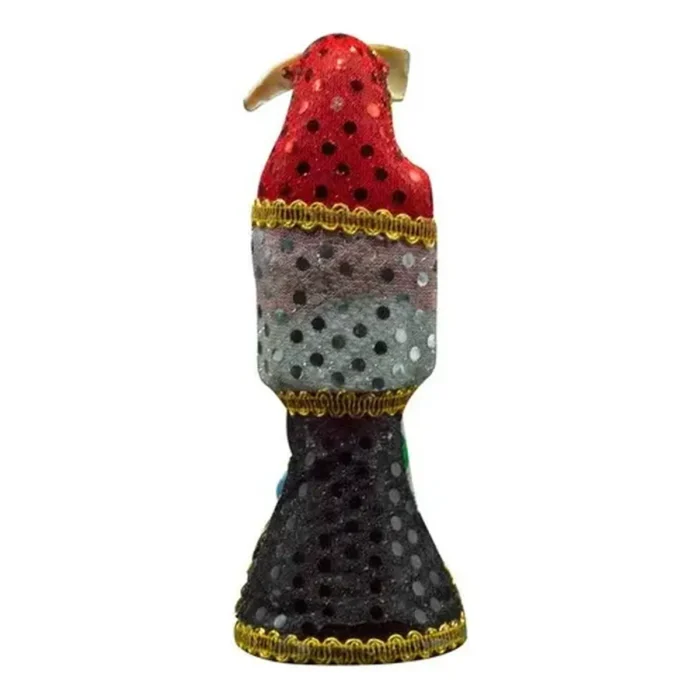 Santa Muerte Vestida 3 Virtudes 24cm | Curada | Protección - Image 2