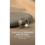 Anillo Triquetra Nudo Celta | Plata Ley | Amuleto de Protección - Image 3