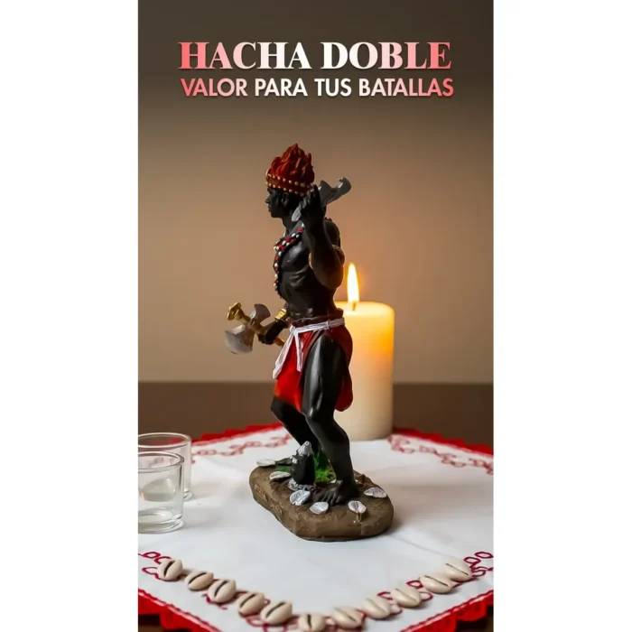 Figura de Changó Orisha | Protección y Vigilancia del Hogar - Image 4