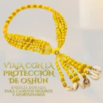 Mazo de Oshún Moto con Caracoles | Dulzura y Protección - Image 3