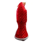 Santa Muerte Roja Vestida 15 cm | Amor y Pasión - Image 2