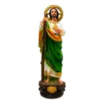 San Judas Tadeo 48 cm | Bastón de Abundancia y Fe