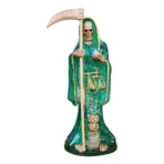 Santa Muerte Verde 30 cm | Justicia