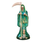 Santa Muerte Verde 30 cm | Justicia