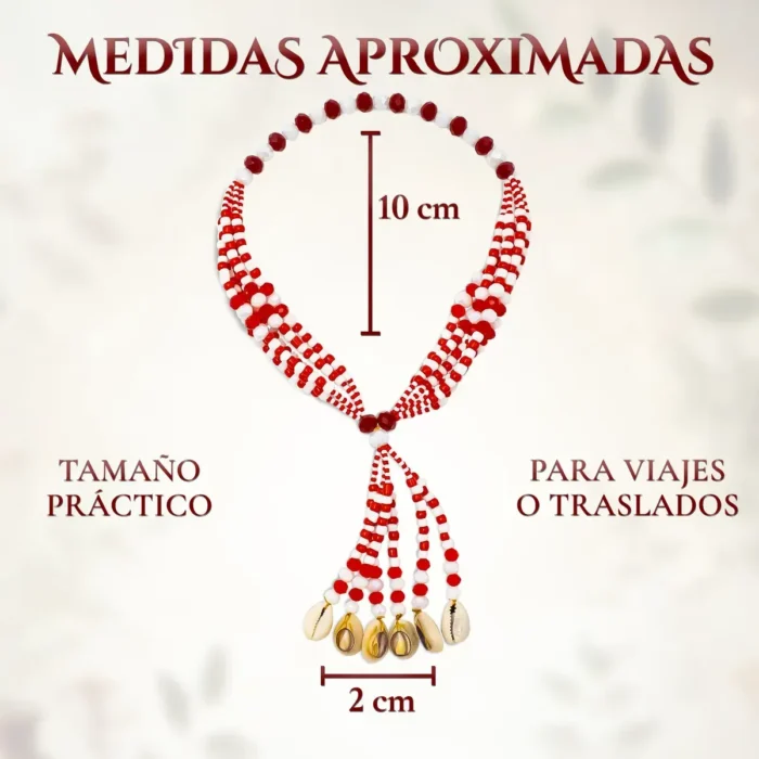 Mazo de Changó para Moto | Fuerza Espiritual y Caracoles - Image 2