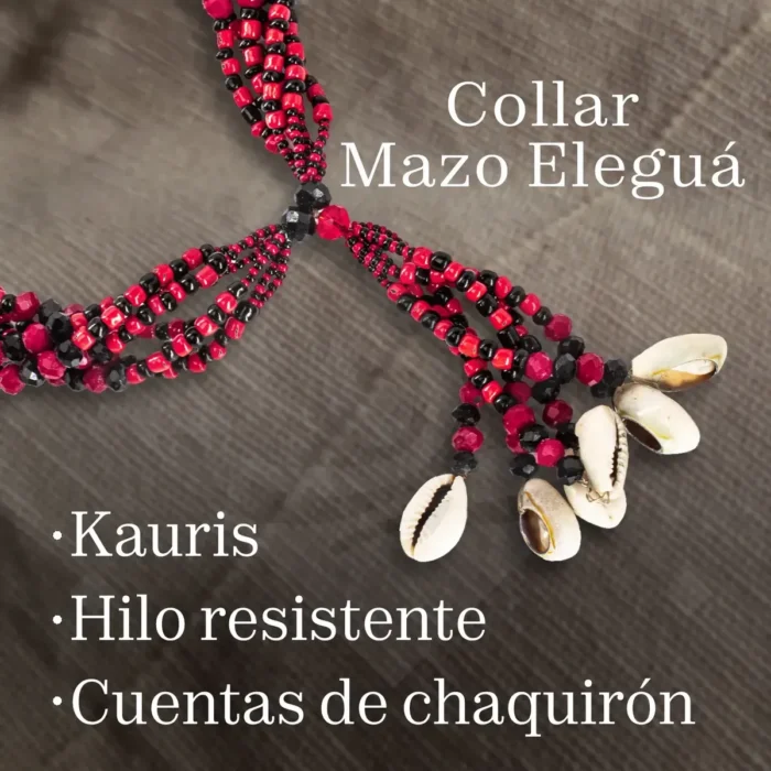Mazo Eleguá de Cristal 6 Hilos (92 cm) | Collar Personal Santería - Image 4
