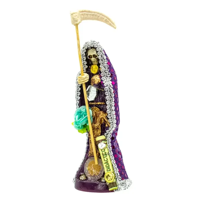 Santa Muerte Morada 15cm | Protección y Transmutación - Image 2