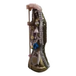 Santa Muerte Vestida Dorada 15cm | Dinero y Prosperidad