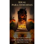 Santa Muerte Suprema Azteca Dorada | Riqueza y Éxito | Curada - Image 5