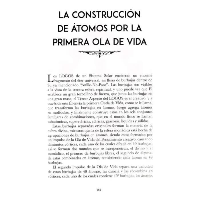 4 en 1 Doctrina Oculta | Annie Besant | Editorial EMU | Teosofía - Image 4