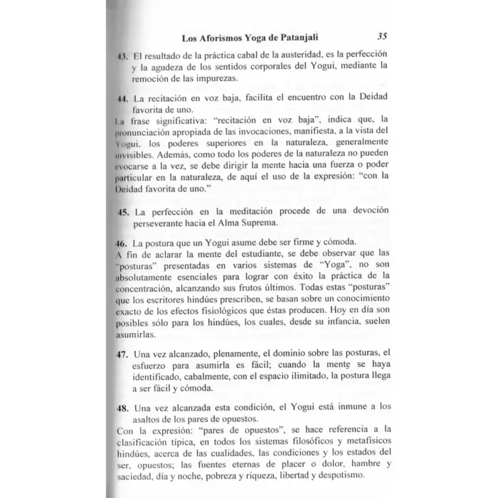 Los Aforismos Yoga de Patanjali | Sabiduría y Control de la Mente | Berbera - Image 8