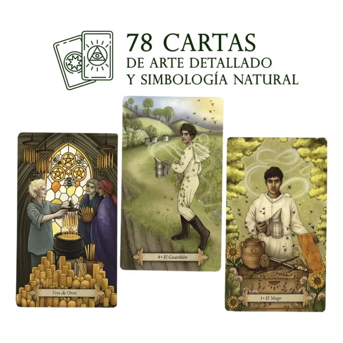 Tarot de las Abejas | Kristoffer Hughes | Editorial EMU - Image 5