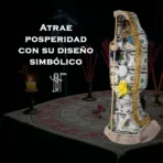 Santa Muerte Dólar 24cm | Dinero y Protección | Curada - Image 5