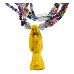 Mazo Santa Muerte Amarilla | Riqueza, Dinero y Éxito 47 cm - Image 5