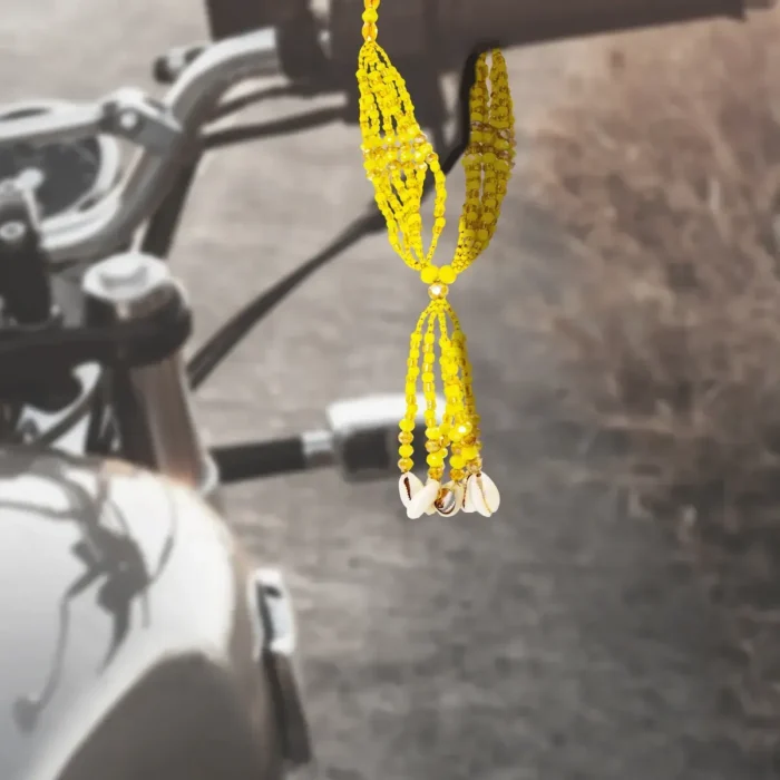 Mazo de Oshún Moto con Caracoles | Dulzura y Protección - Image 8