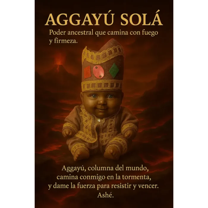 Muñeco Congo de Aggayú Solá | Altar Devocional de Santería - Image 4