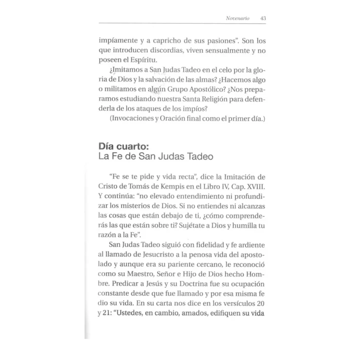 San Judas Tadeo: Novenario y Devocionario | Oraciones Sagradas | RTM Ediciones - Image 7