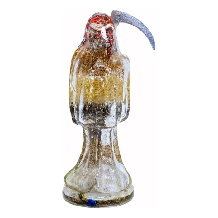 Santa Muerte 7 Potencias 15cm | Semillas de Abundancia | Transparente - Image 4