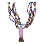 Mazo Santa Muerte Rosa | Superación de Miedos y Amor Propio 47 cm - Image 5