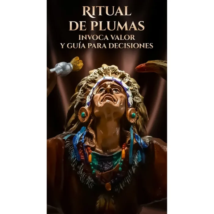 Figura de Nativo | Decoración Ancestral y Tradición 31 cm - Image 2