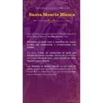 Veladora de Gel Santa Muerte Blanca | Paz, Armonía y Salud - Image 9