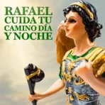 Arcángel San Rafael | Figura con Ojo de Vidrio - Image 6
