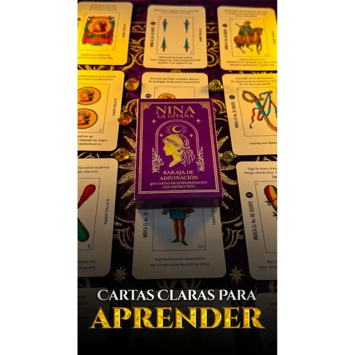Nina la Gitana | 40 Cartas de Interpretación | Tarot Felix - Image 3
