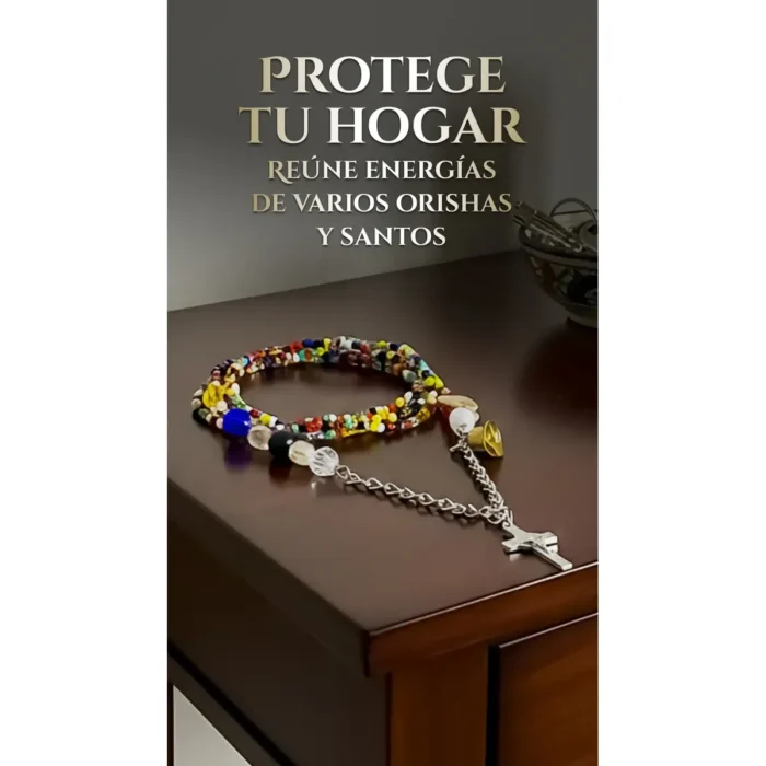 Collar Mazo Bandera | Protección de Orishas y Santería 75 cm - Image 3