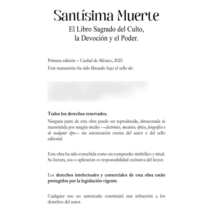 Santa Muerte Rosa Transparente 15 cm | Amor y Sanación | Curada - Image 8