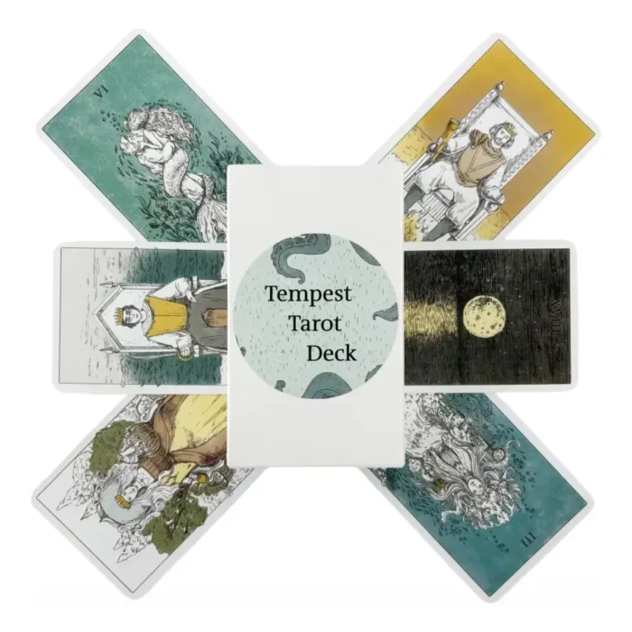 Tempest Tarot Deck | Baraja del Mar | Tamaño Pocket - Image 7