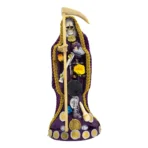 Santa Muerte Morada 24cm | Protección y Energía | Curada