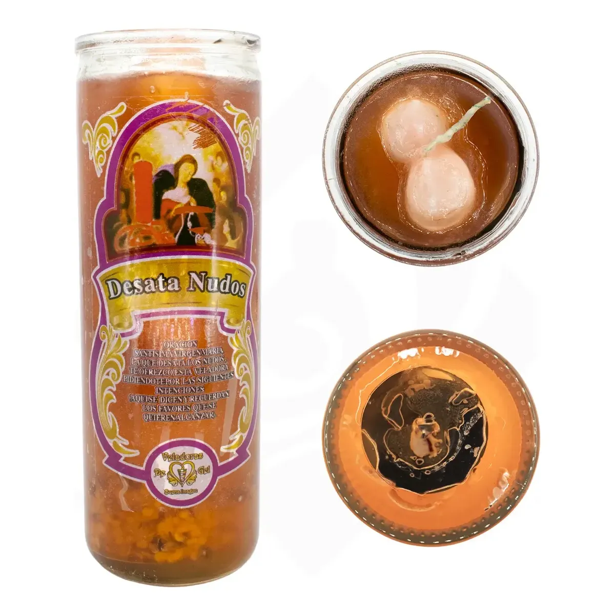 Veladora de Gel Desatanudos | Contra Obstáculos y Trabas Veladora de Gel Desatanudos | Contra Obstáculos y Trabas
