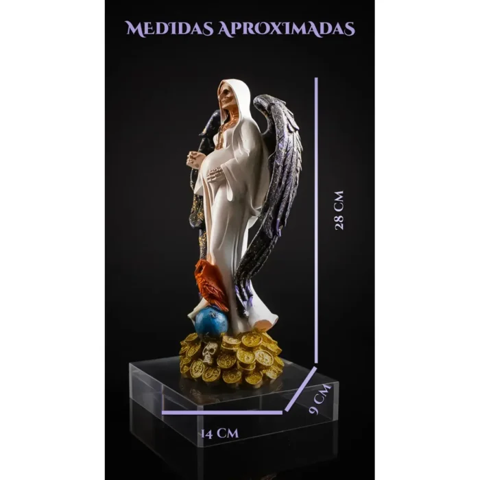 Santa Muerte Encarnada Embarazada | Alas Moradas - Image 6