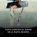 Rosario Santa Muerte Morada | Ritualizado: Fe y Sabiduría - Image 3