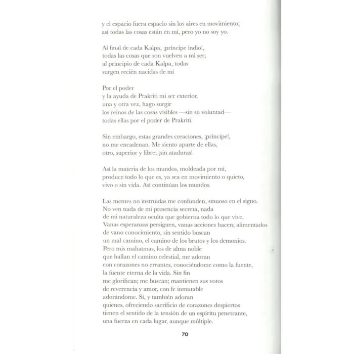 Bhagavad Gita | El Canto del Señor y Sabiduría Eterna | Editorial EMU - Image 4