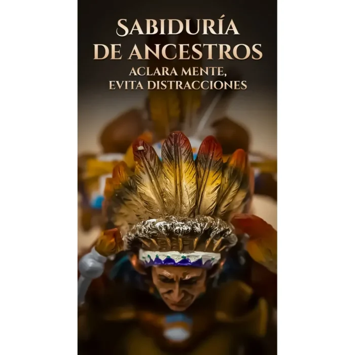 Figura de Nativo | Decoración Ancestral y Tradición 31 cm - Image 4