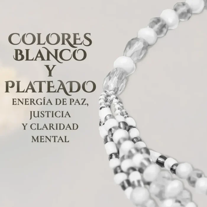 Mazo de Obatalá para Moto | Paz, Sabiduría y Protección Blanca - Image 5