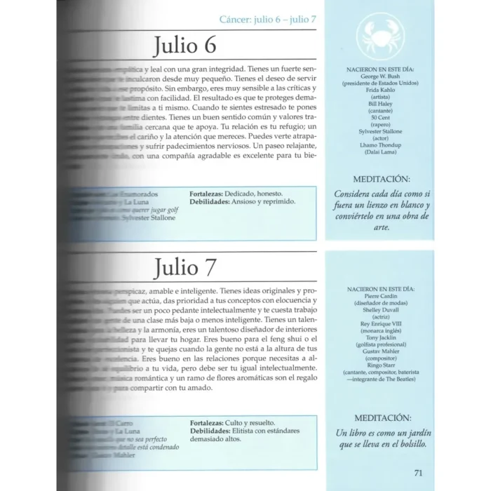 El Oráculo de tu Cumpleaños | Sabiduría de la Fecha Natal | Grupo Editorial Tomo - Image 7
