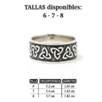 Anillo Triquetra Nudo Celta | Plata Ley | Amuleto de Protección - Image 7