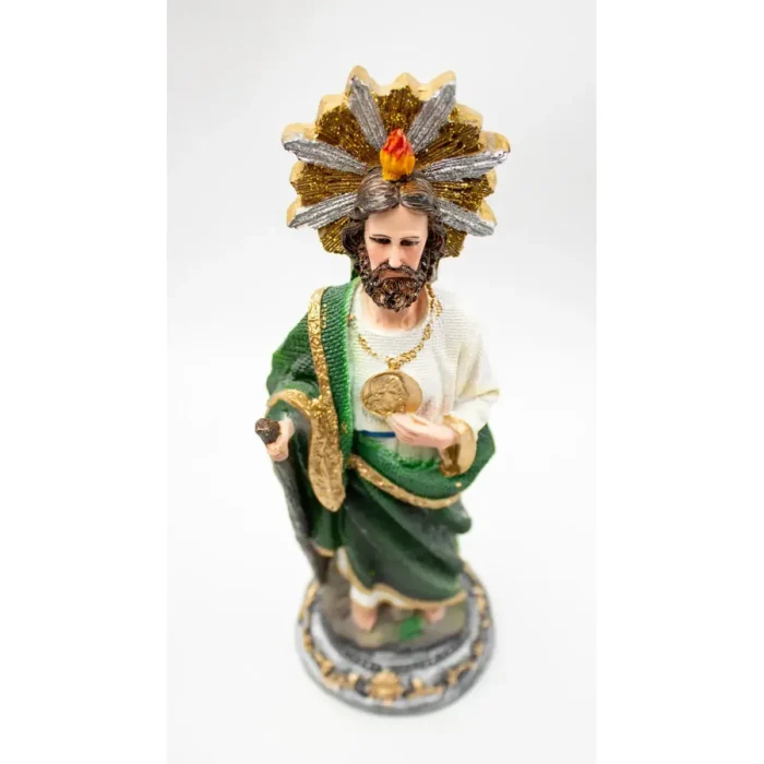 San Judas Tadeo 28 cm | Estilo Rústico en Resina - Image 2
