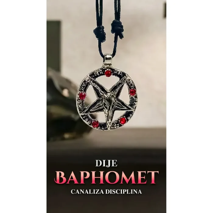Collar Pentagrama Baphomet | Protección Energías Negativas - Image 2