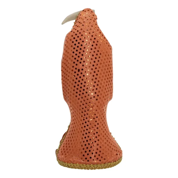Santa Muerte Vestida Naranja 30cm | Energía y Poder | Curada - Image 3