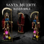 Santa Muerte Reversible Manto Mágico 70cm - Image 7