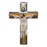 Crucifijo Santísima Trinidad de Pared 45 cm | Protección